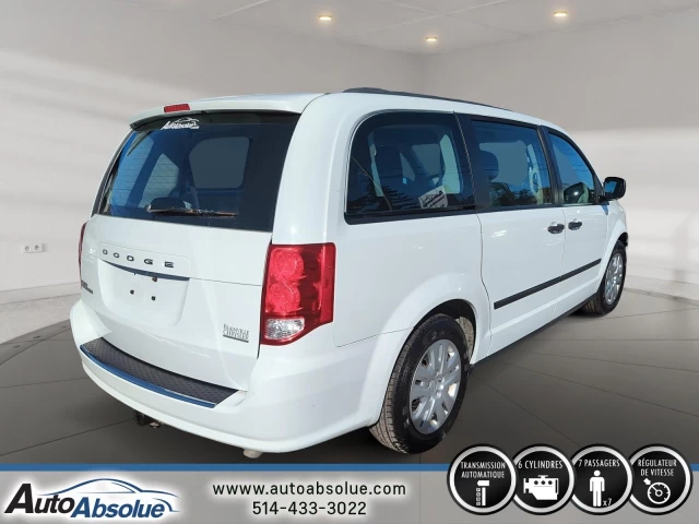 Dodge Grand Caravan Canada Value Package 2016