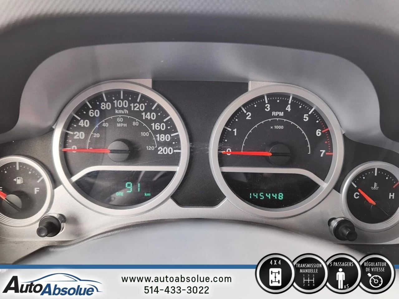 2010 Jeep Wrangler Sport Image principale