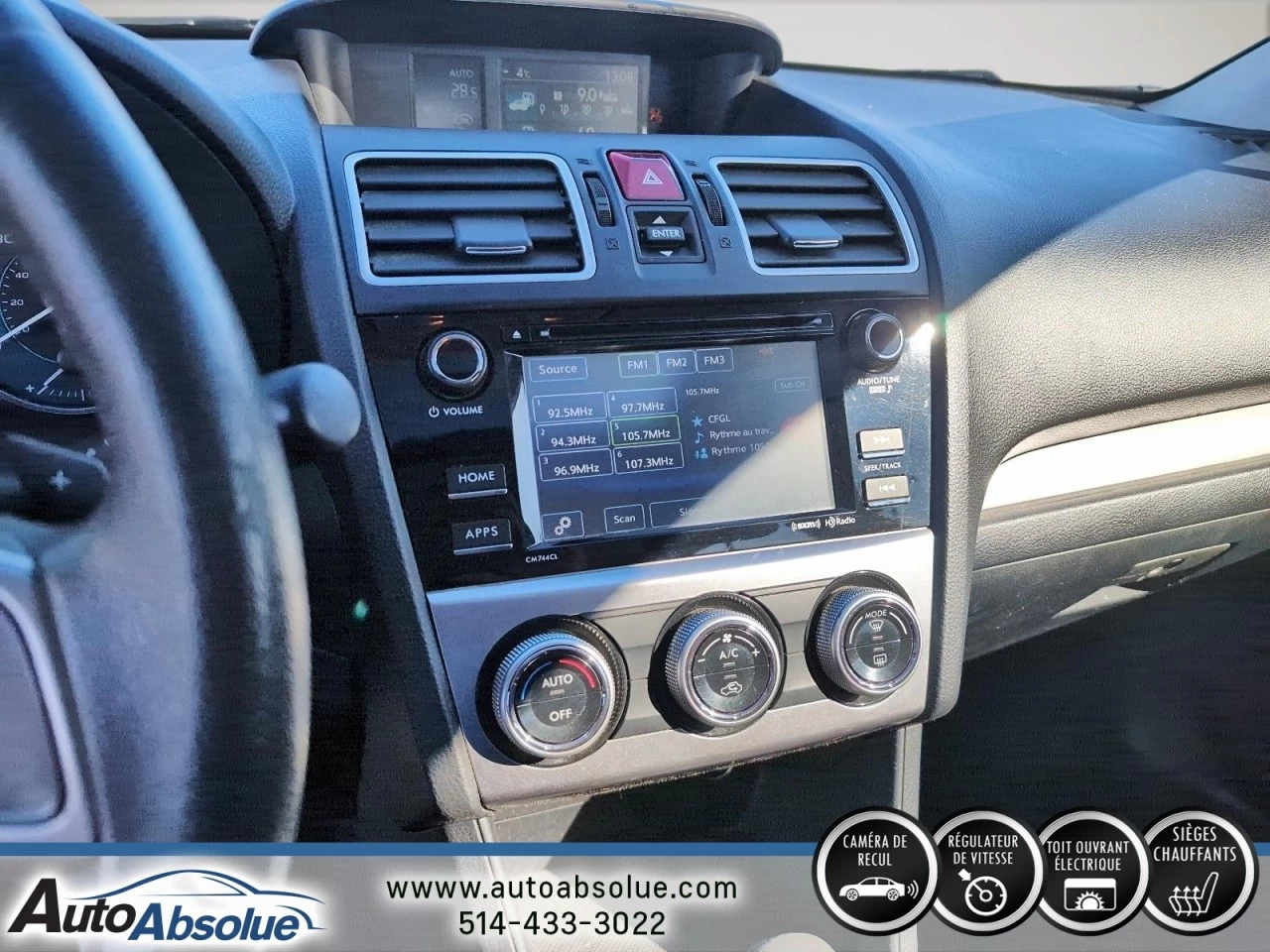 2015 Subaru Impreza 2.0i w/Sport & Tech Pkg Main Image