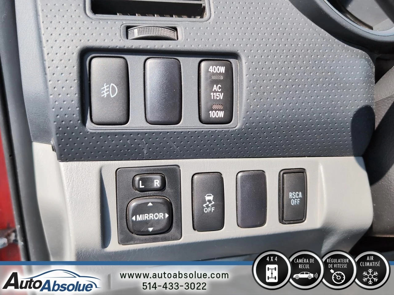2010 Toyota Tacoma 4WD DoubleCab V6 Auto Image principale
