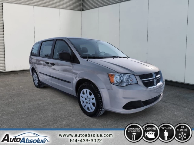 Dodge Grand Caravan Canada Value Package 2016