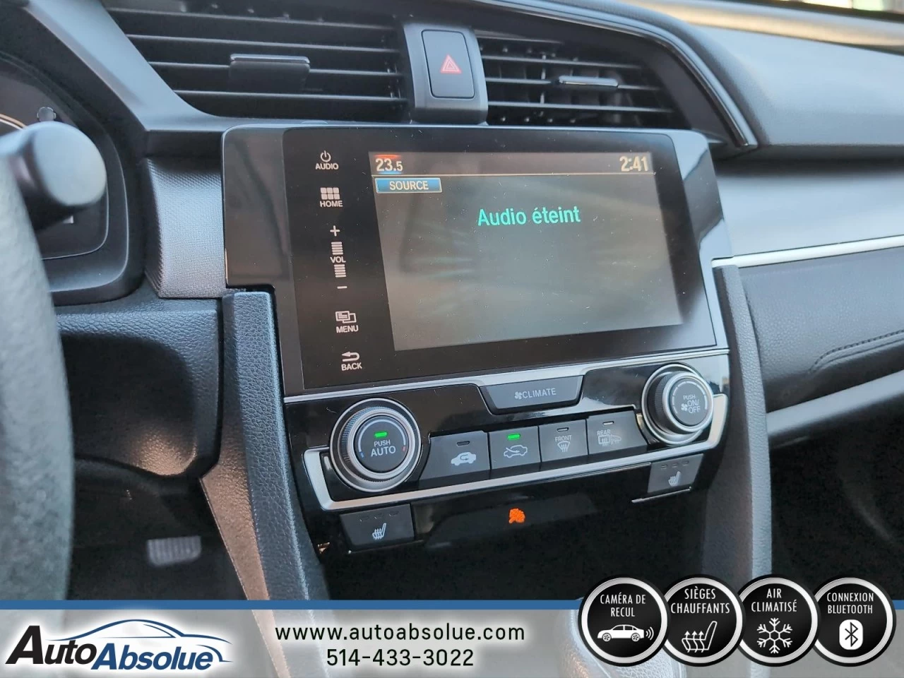 2016 Honda Civic LX Image principale