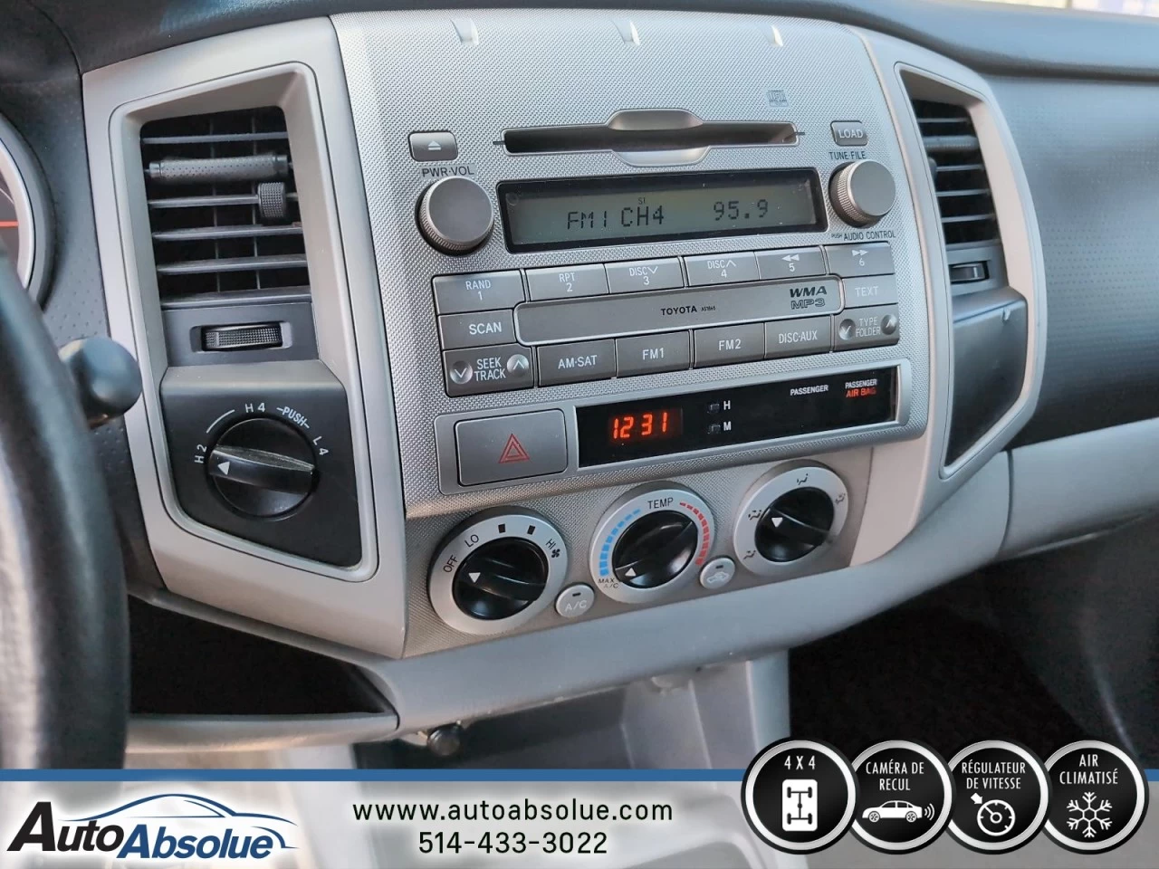 2010 Toyota Tacoma 4WD DoubleCab V6 Auto Image principale