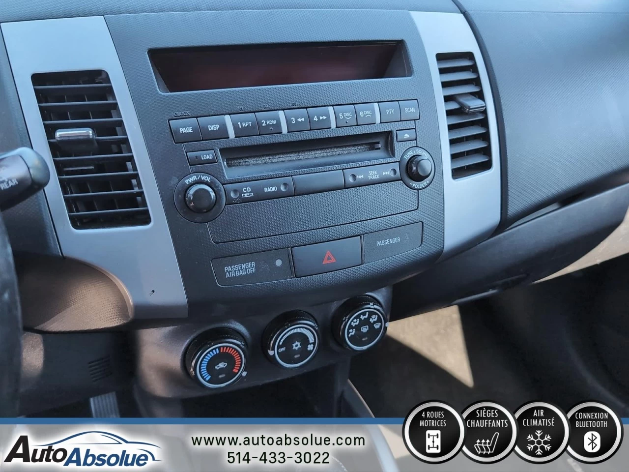 2012 Mitsubishi Outlander ES Main Image