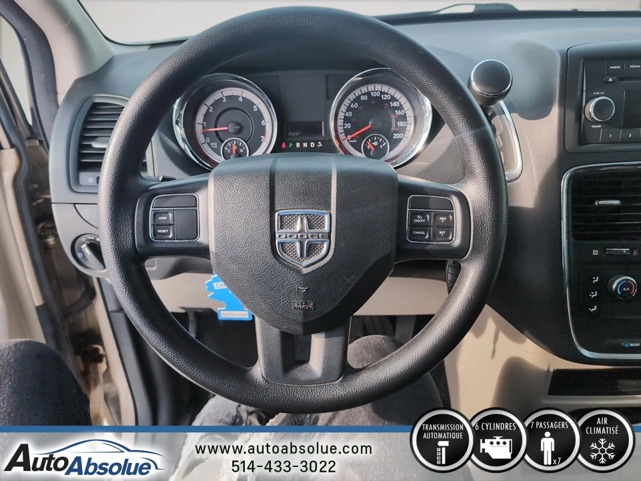 2016 Dodge Grand Caravan Canada Value Package Image principale