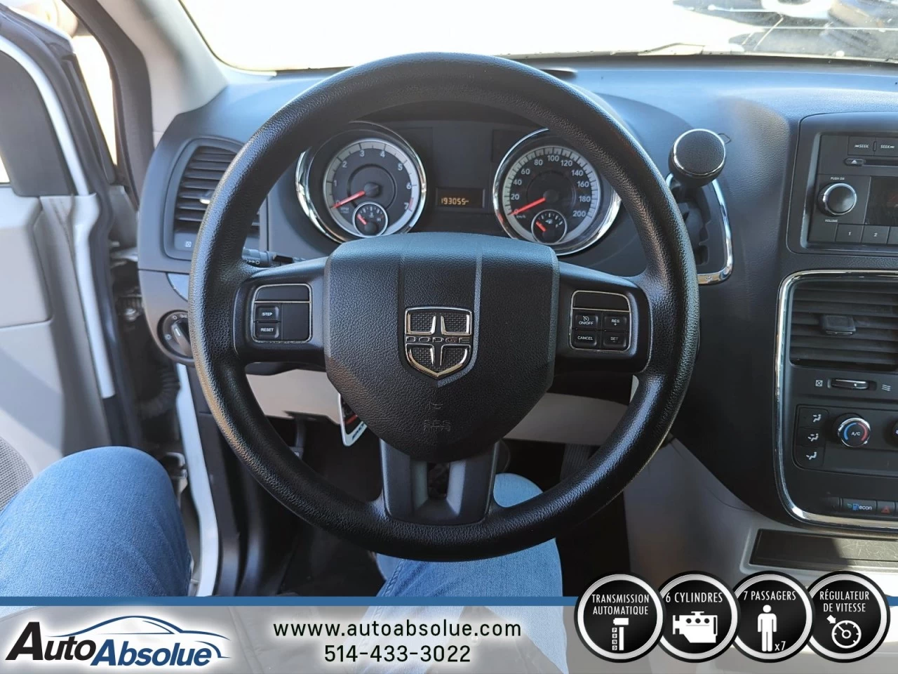 2016 Dodge Grand Caravan Canada Value Package Image principale