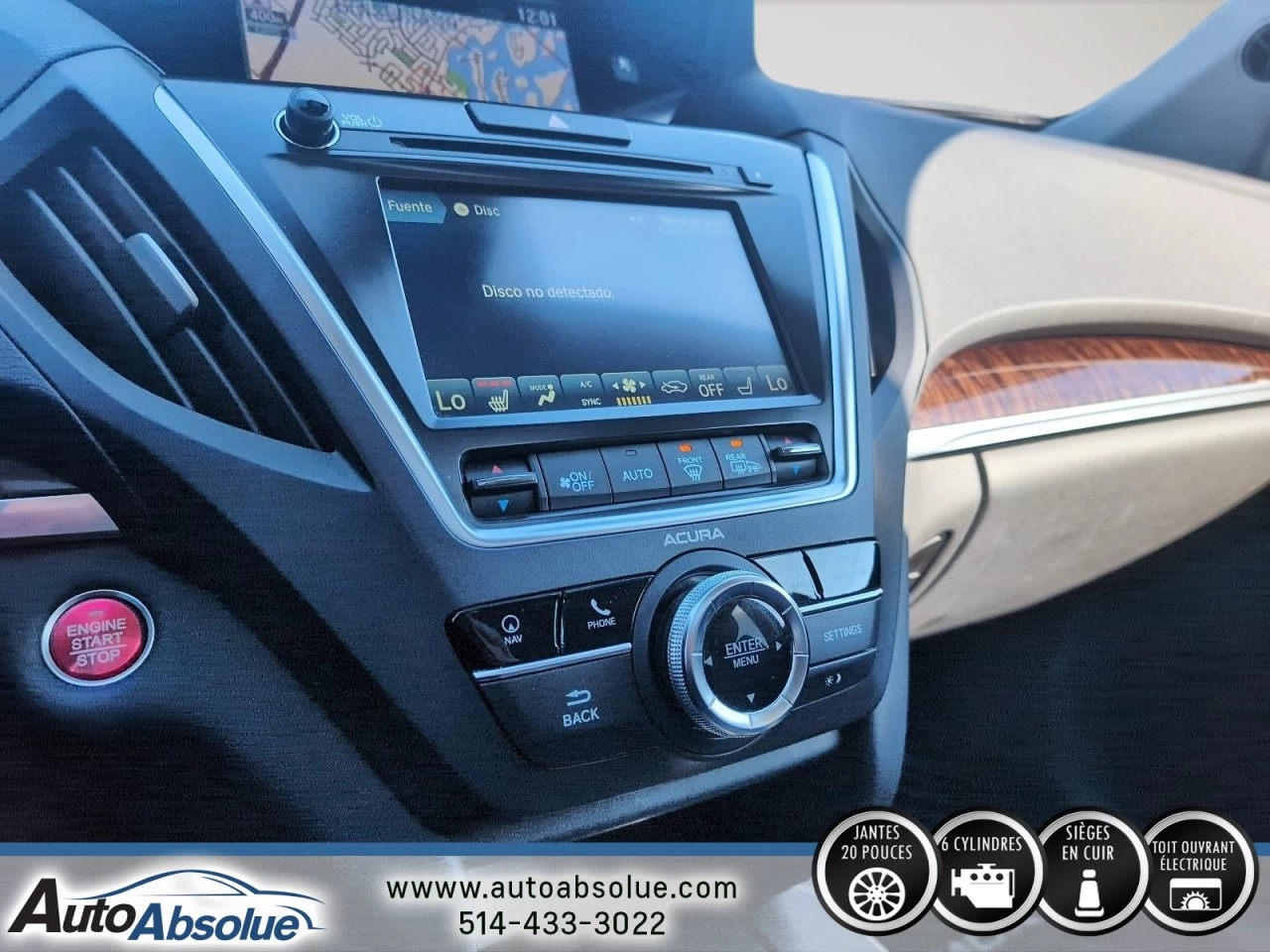 2020 Acura MDX Tech Image principale