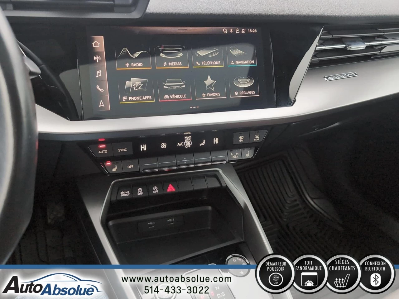 2022 Audi A3 Komfort Image principale