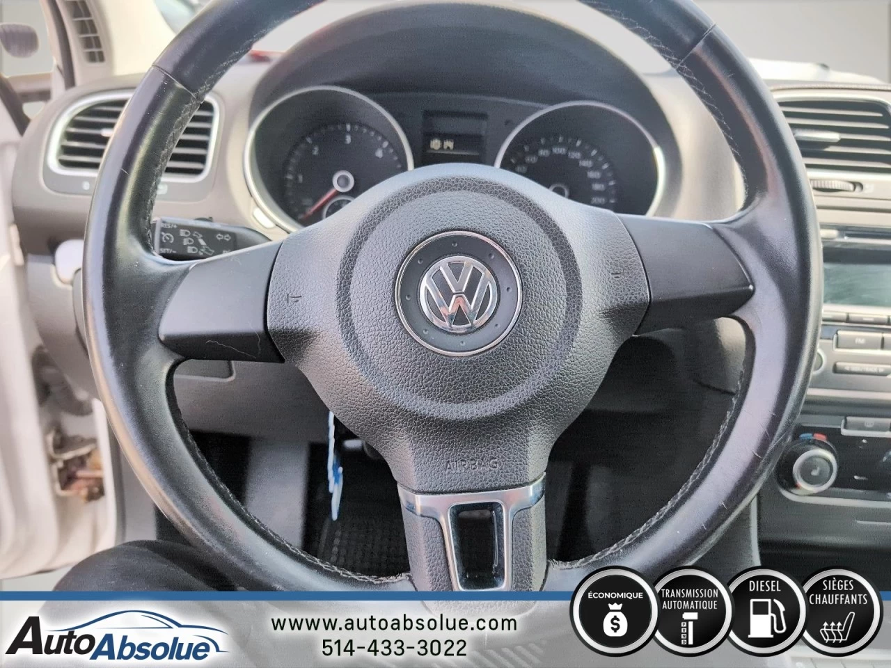 2012 Volkswagen Golf Comfortline TDI Main Image