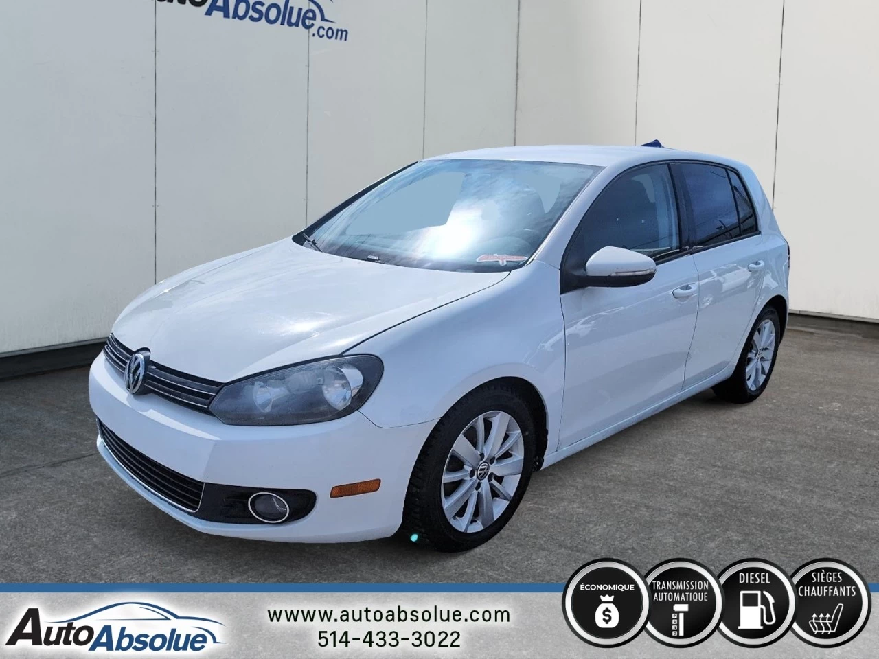 2012 Volkswagen Golf Comfortline TDI Main Image