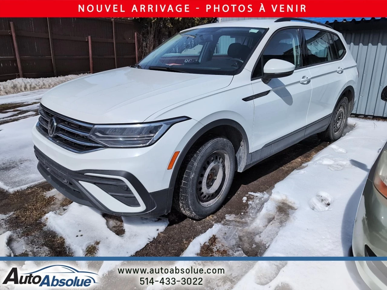 2022 Volkswagen Tiguan Trendline Image principale