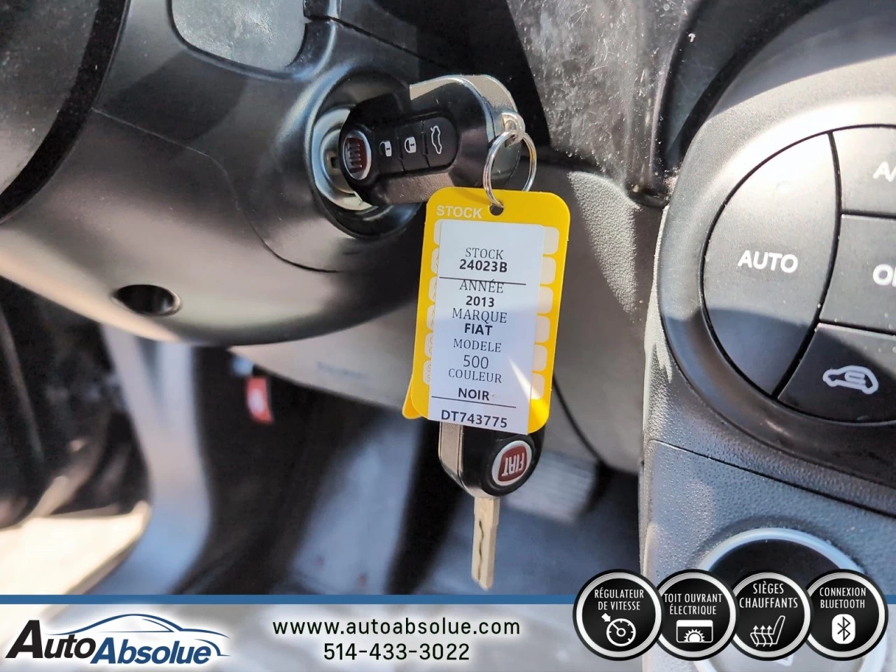 2013 Fiat 500 Sport Image principale