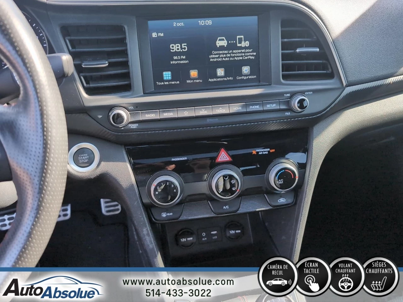2019 Hyundai Elantra Sport Main Image