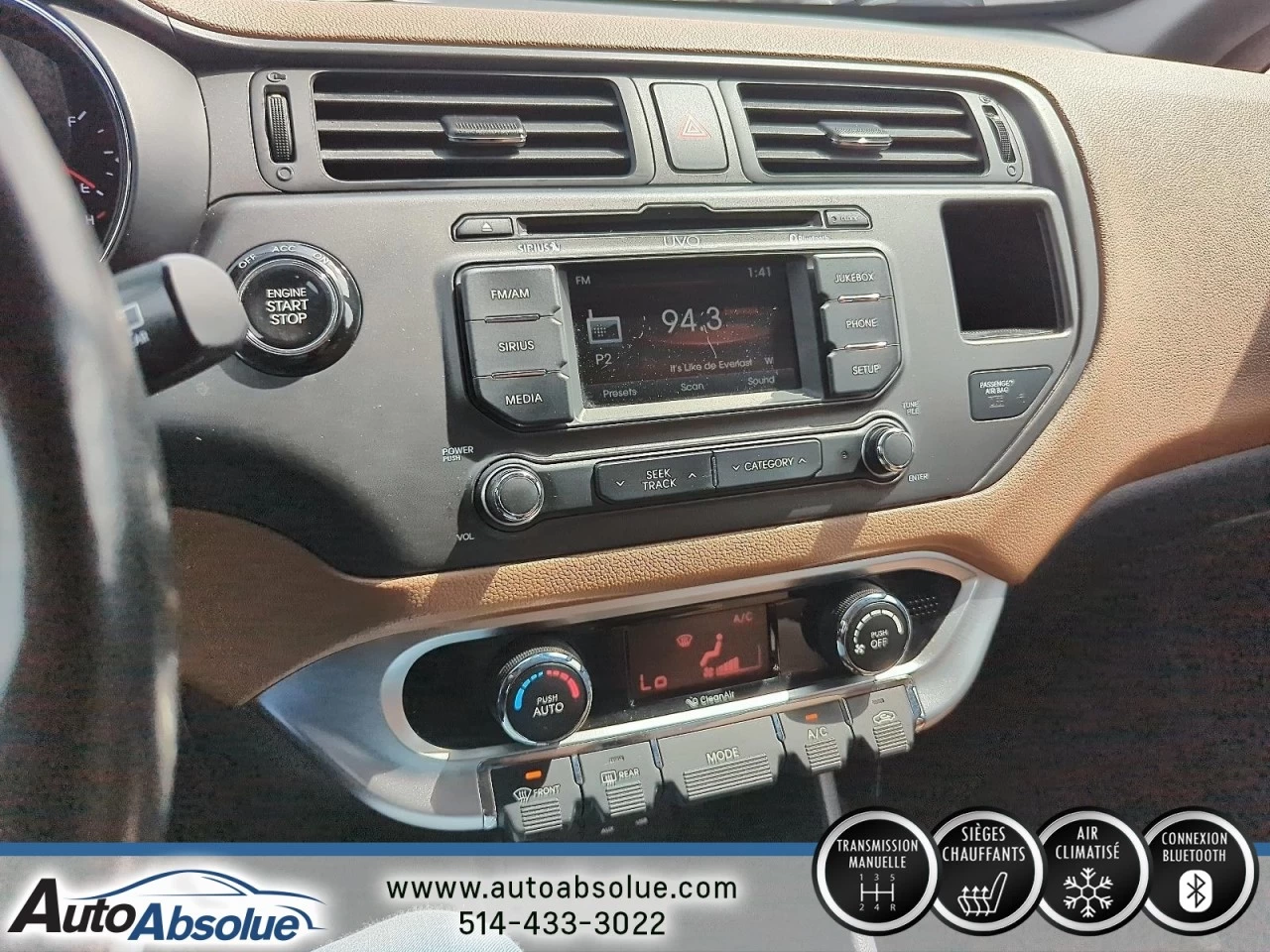 2014 Kia Rio SX Image principale