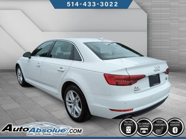 Audi A4 Komfort + QUATTRO 2017