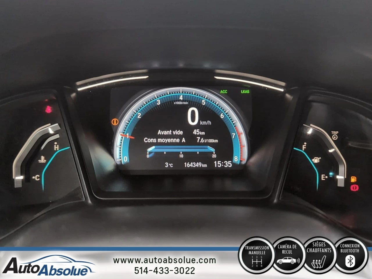 2019 Honda Civic LX Main Image