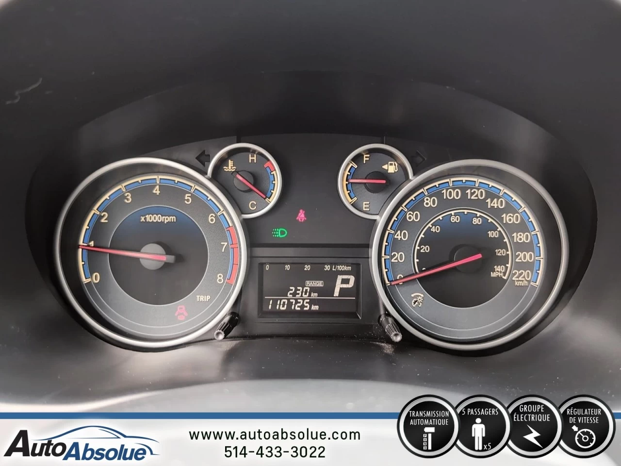 2010 Suzuki SX4 JX Image principale