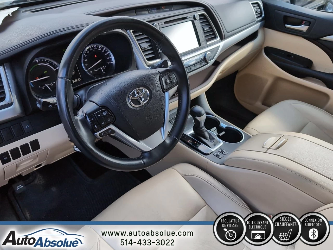 2016 Toyota Highlander XLE Image principale