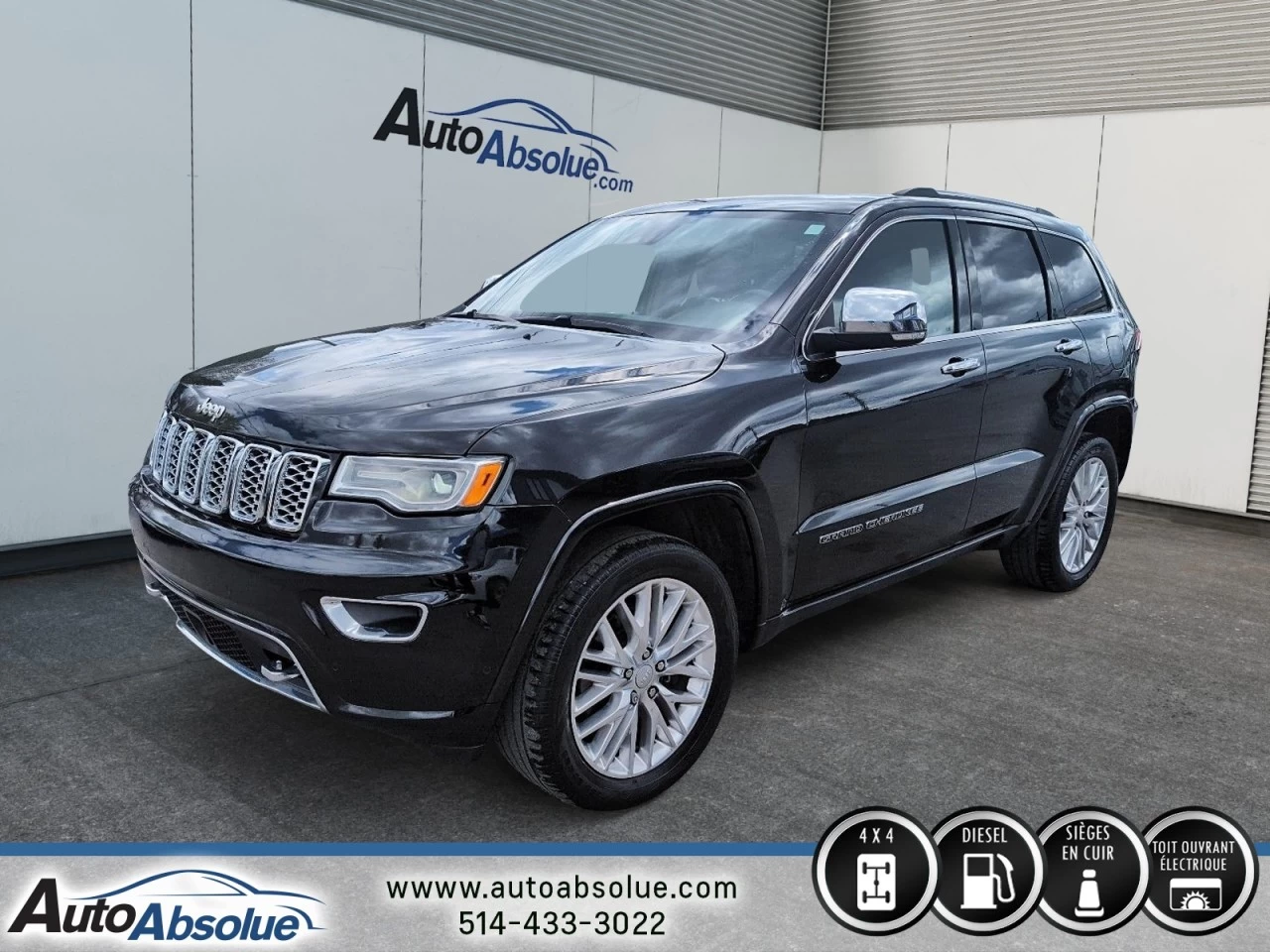 2018 Jeep Grand Cherokee Overland Image principale
