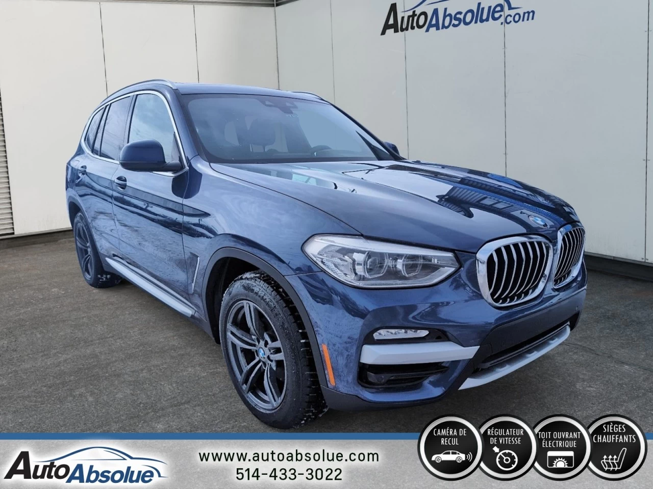 2019 BMW X3 xDrive30i Image principale