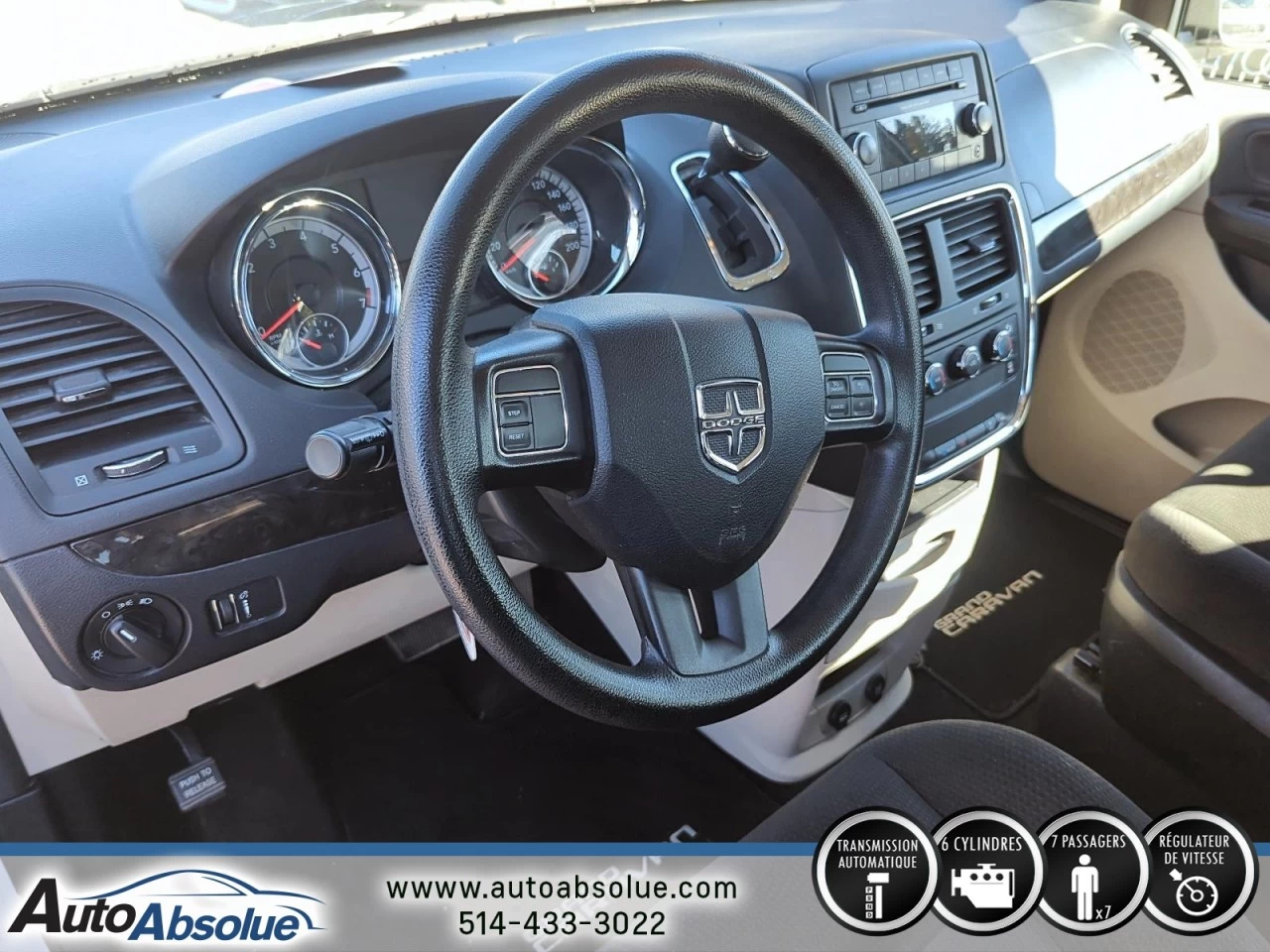 2016 Dodge Grand Caravan Canada Value Package Image principale
