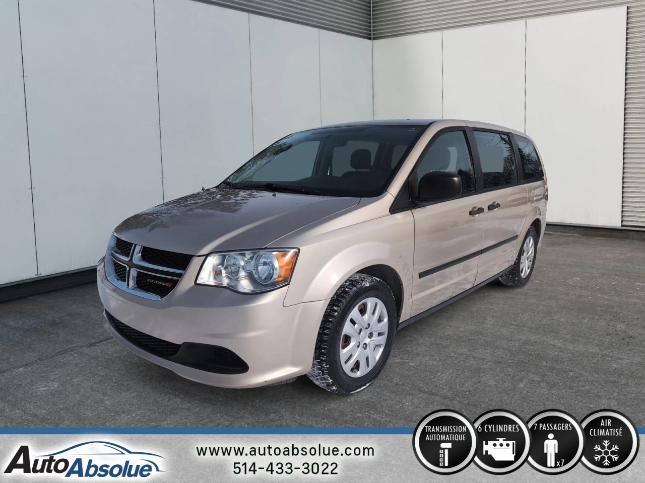 2016 Dodge Grand Caravan Canada Value Package Image principale