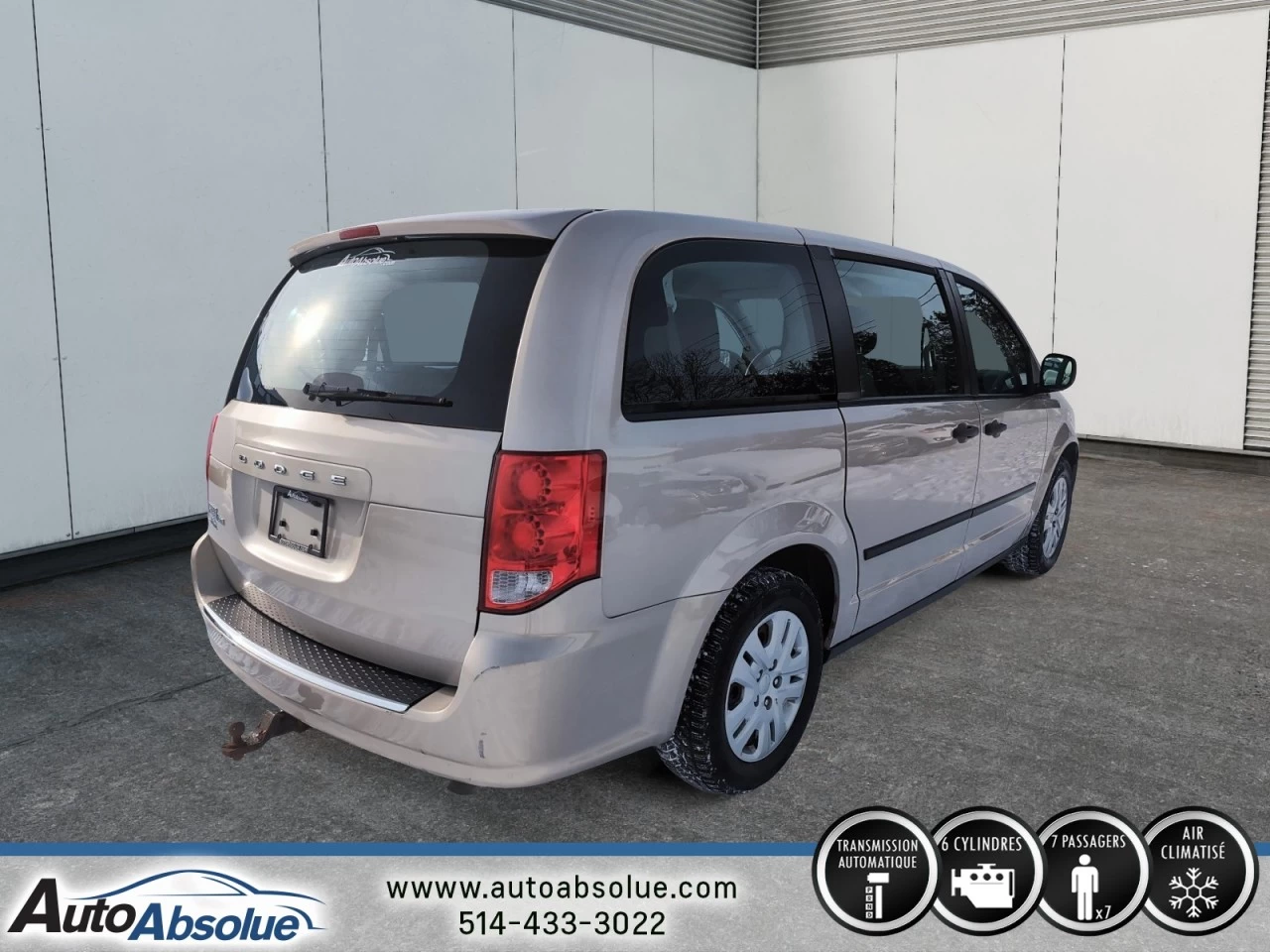 2016 Dodge Grand Caravan Canada Value Package Image principale