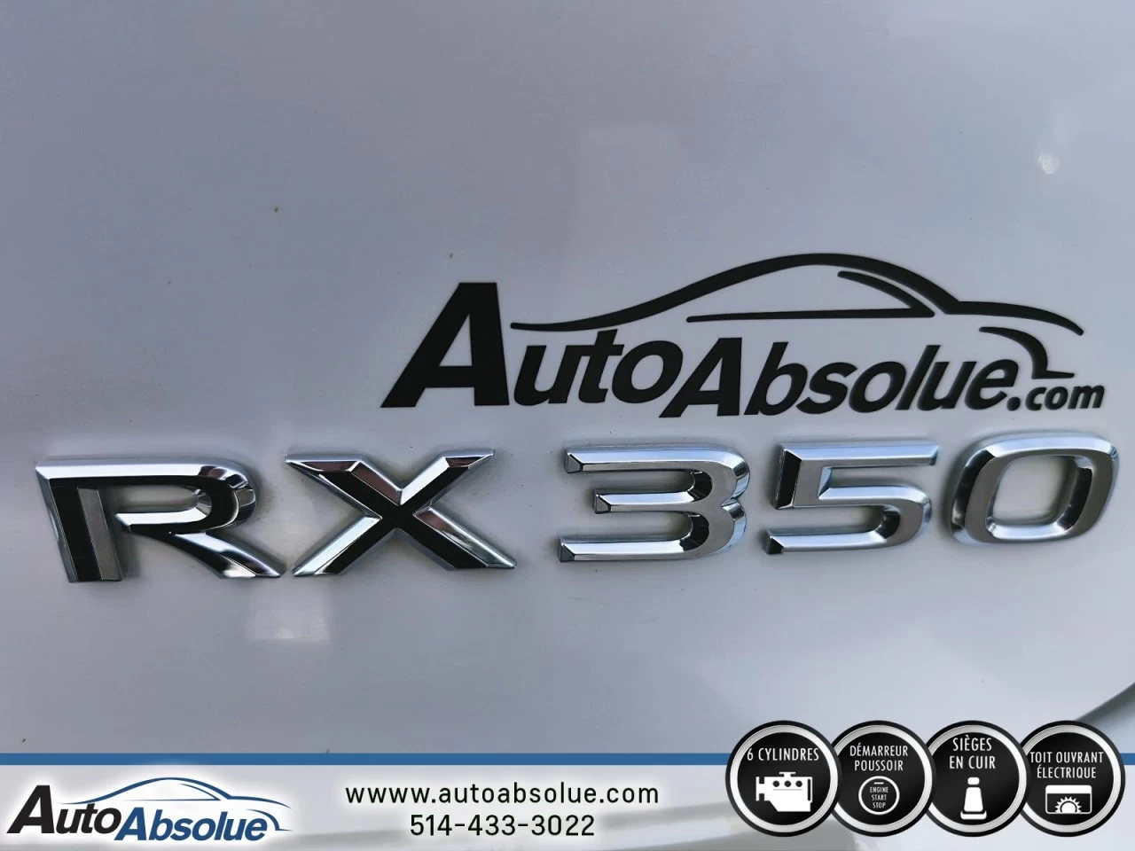 2012 Lexus RX350 AWD 4dr Main Image