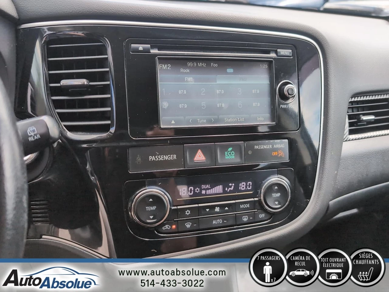 2015 Mitsubishi Outlander SE Main Image