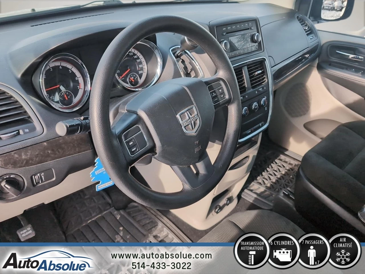 2016 Dodge Grand Caravan Canada Value Package Image principale