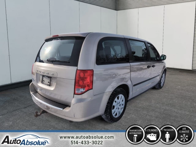 Dodge Grand Caravan Canada Value Package 2016