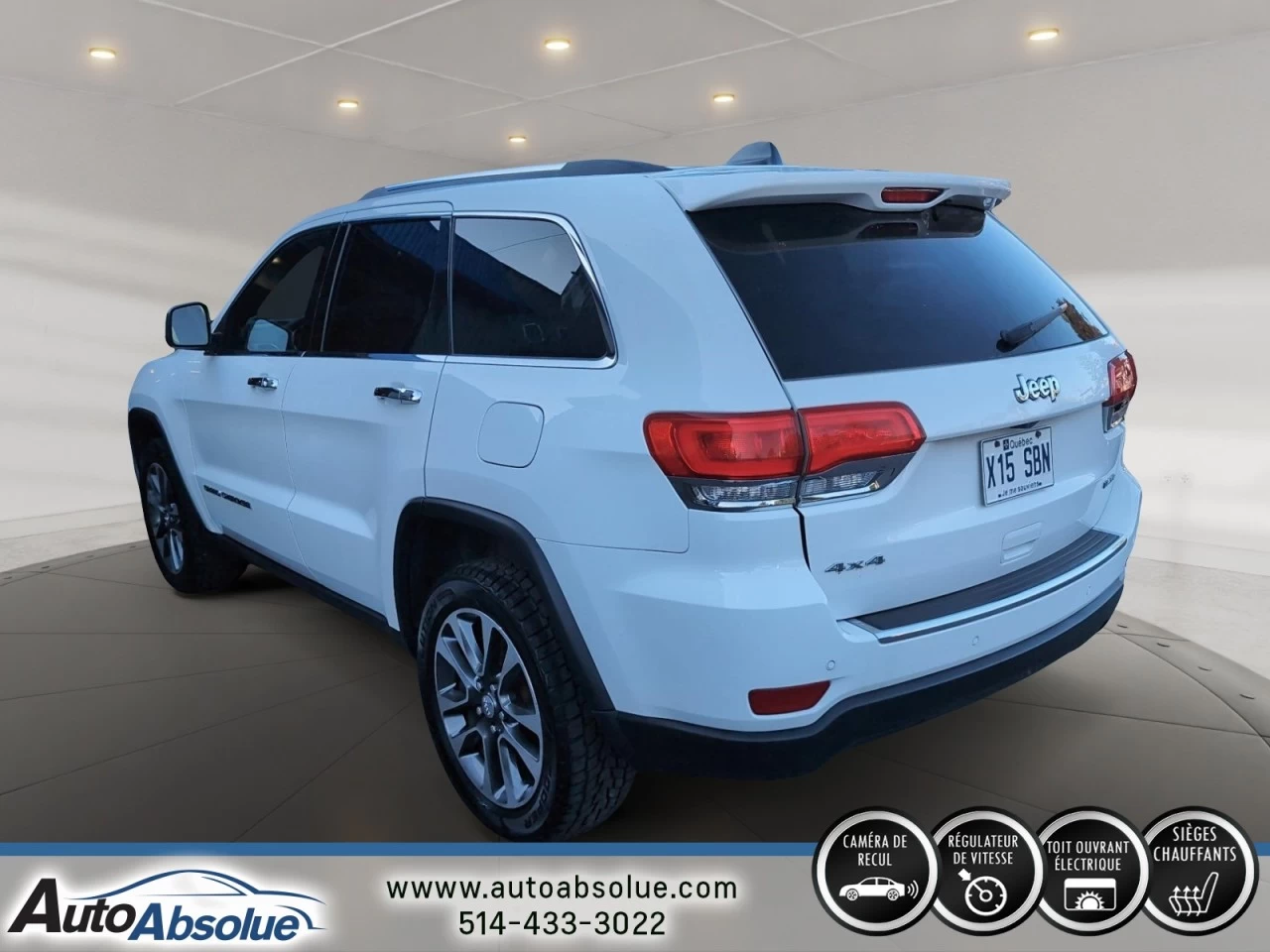 2018 Jeep Grand Cherokee Limited Main Image