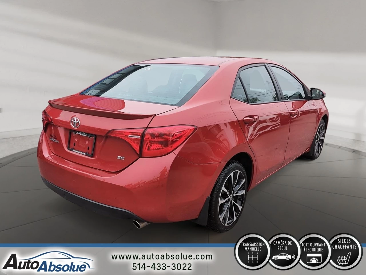 2019 Toyota Corolla SE Image principale