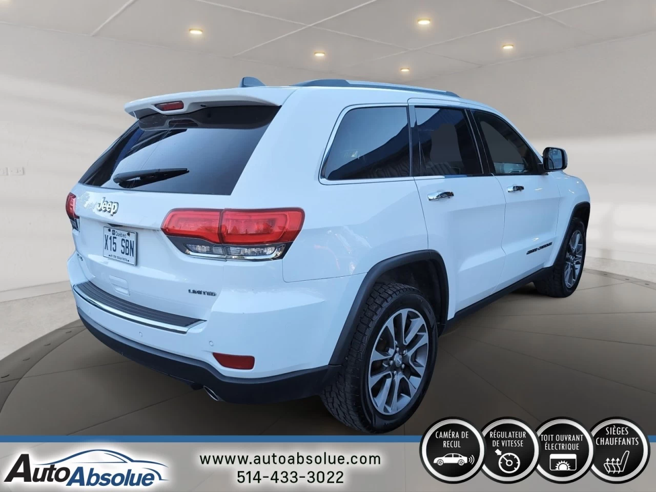 2018 Jeep Grand Cherokee Limited Main Image