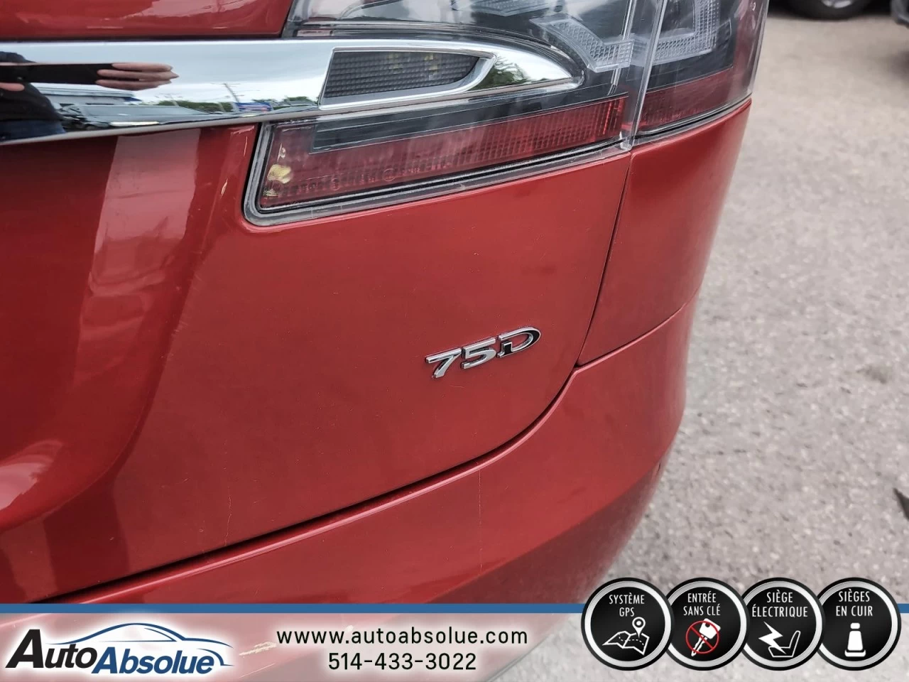 2016 Tesla S 75 D Main Image