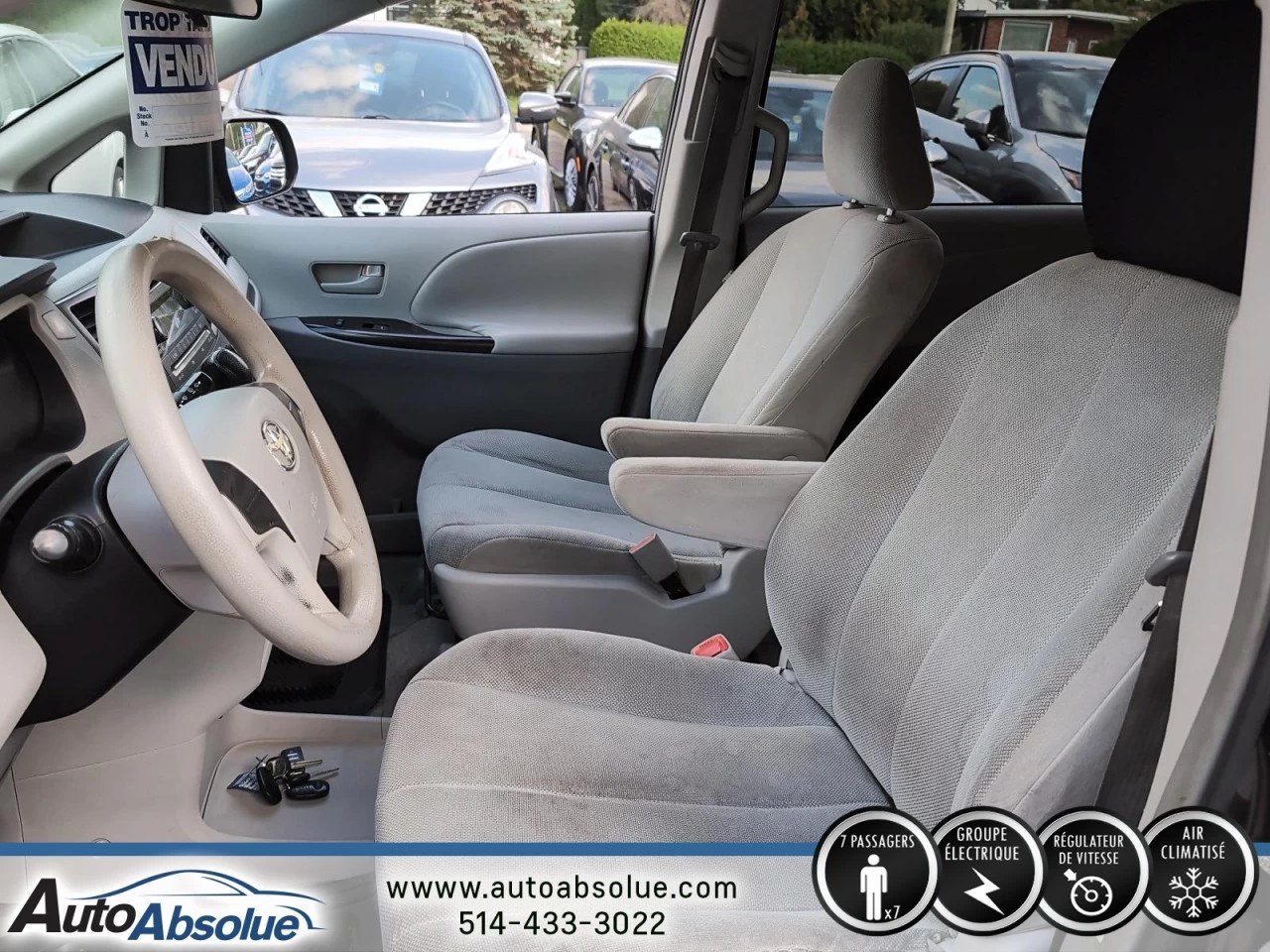 2011 Toyota Sienna 5dr V6 7-Pass FWD Image principale