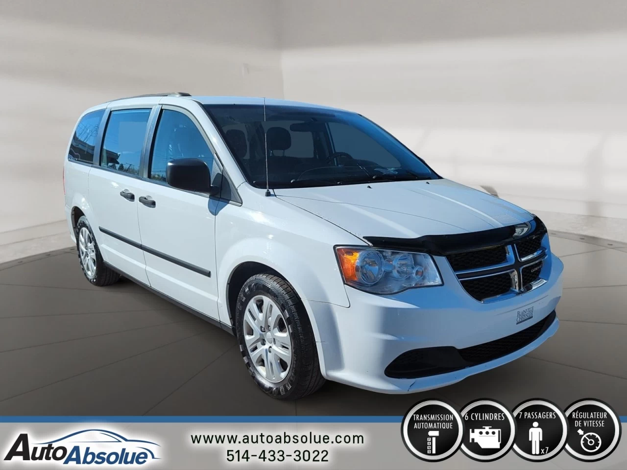 2016 Dodge Grand Caravan Canada Value Package Image principale
