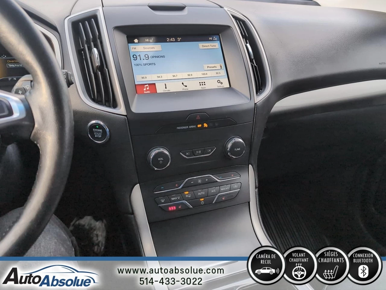 2019 Ford Edge SEL Image principale