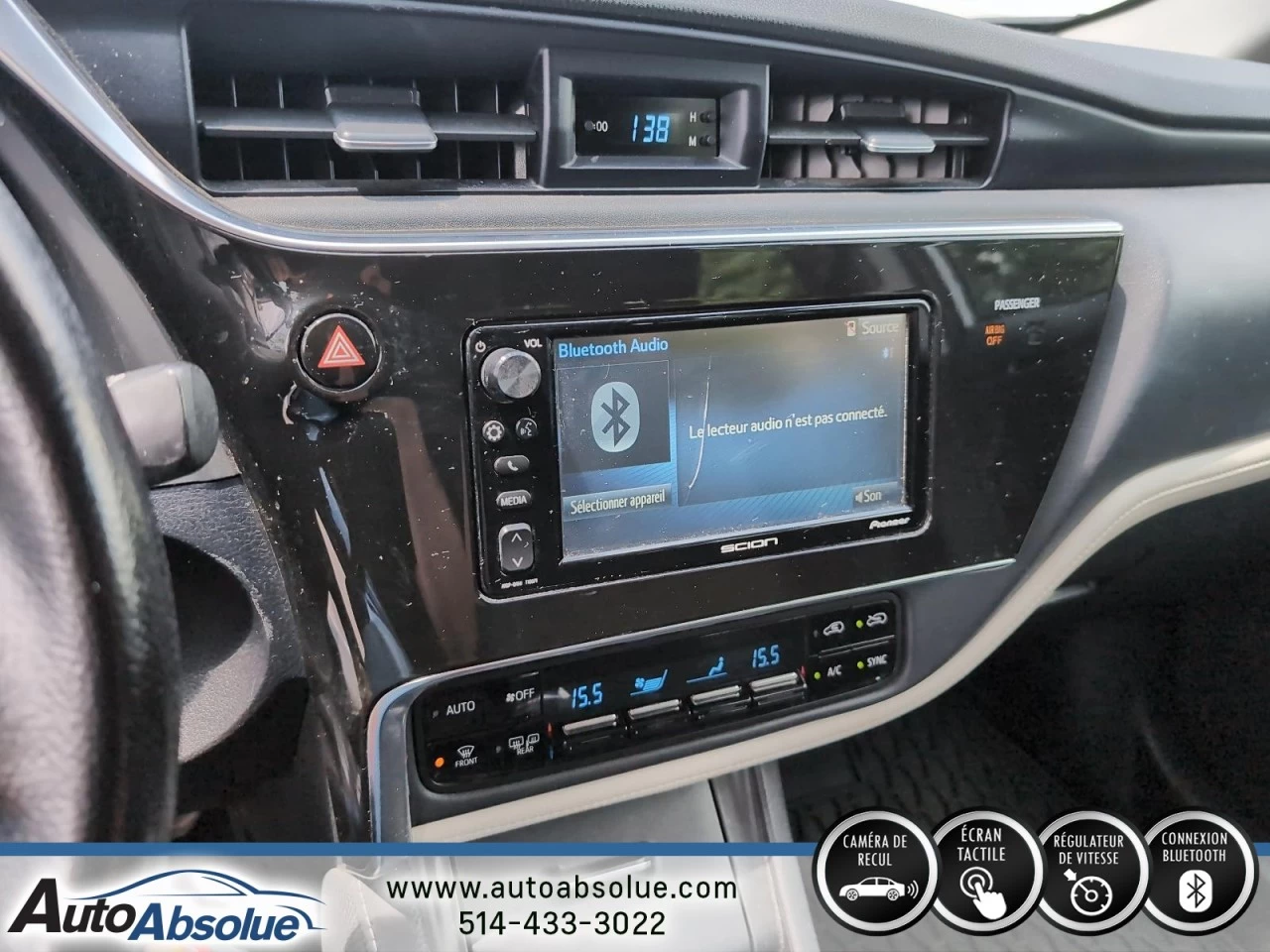 2016 Scion iM 4dr HB Image principale