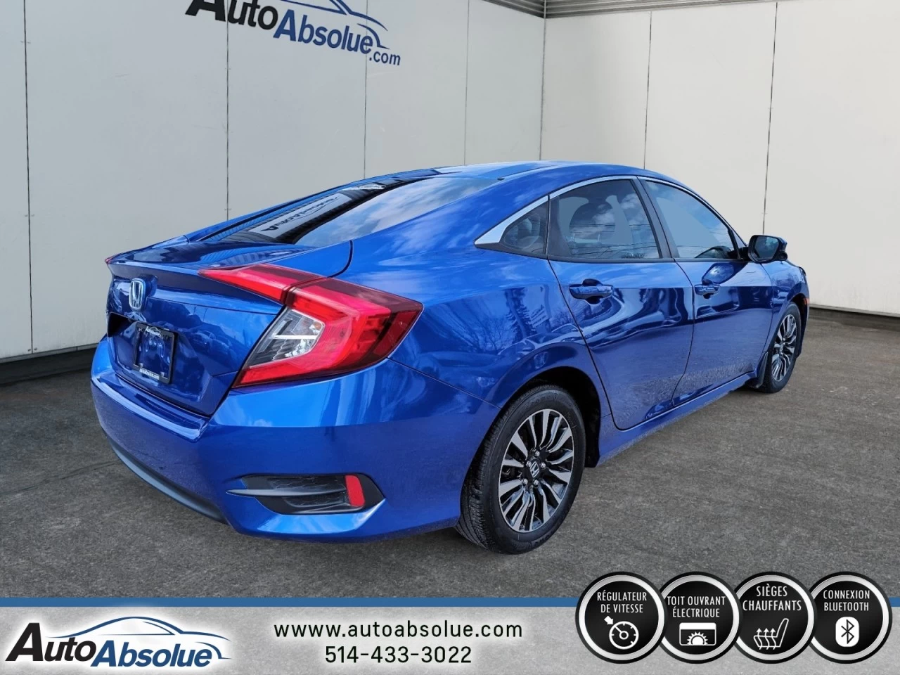 2018 Honda Civic EX Image principale