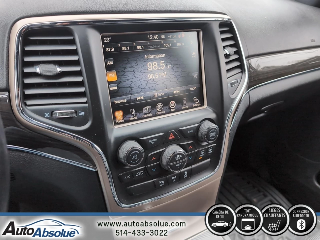 2015 Jeep Grand Cherokee Overland Image principale