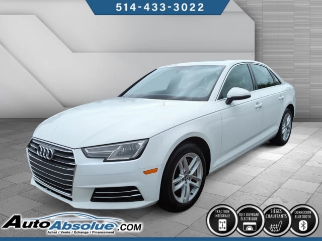Audi A4 Komfort + QUATTRO 2017