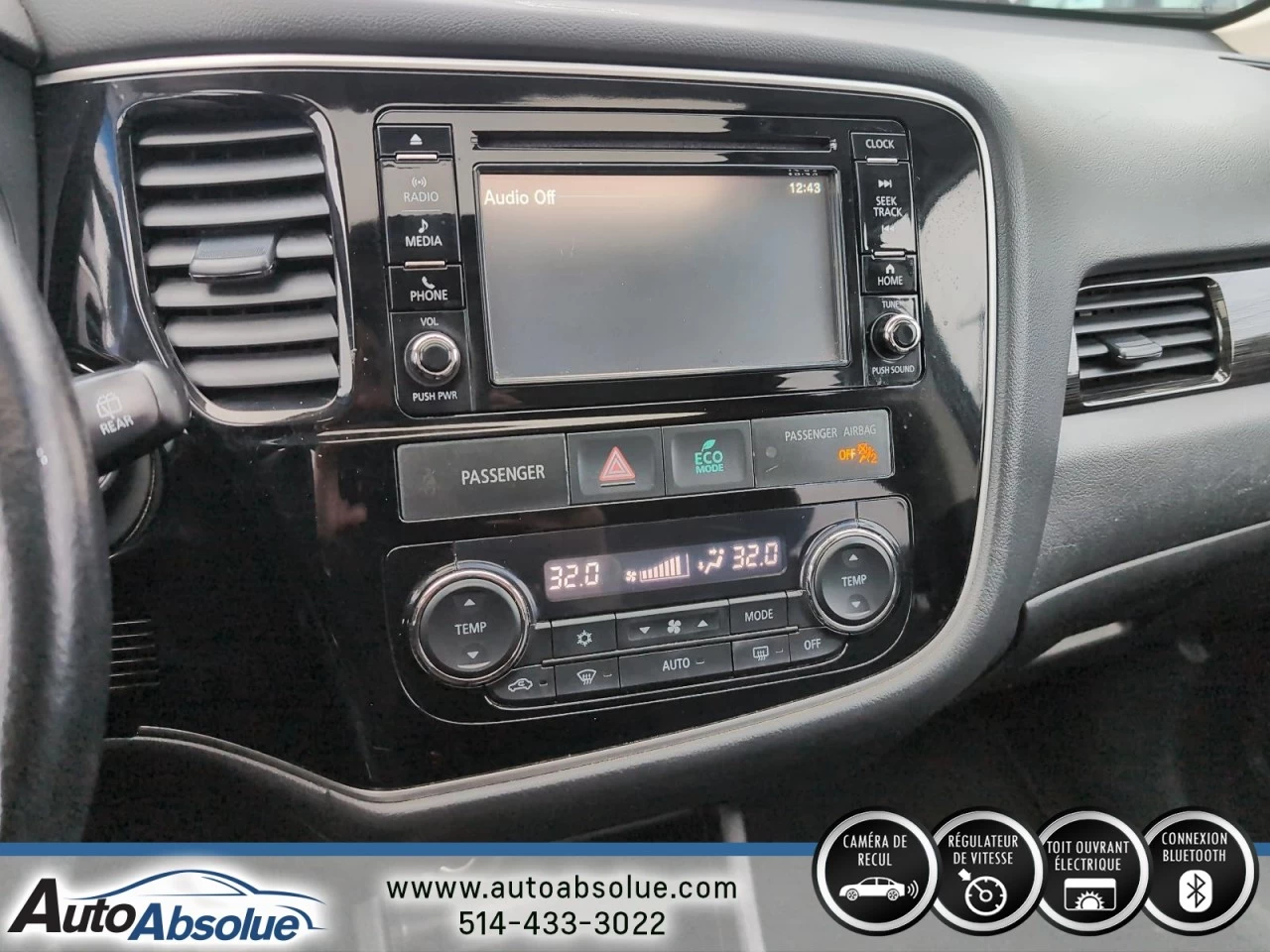 2016 Mitsubishi Outlander ES Main Image