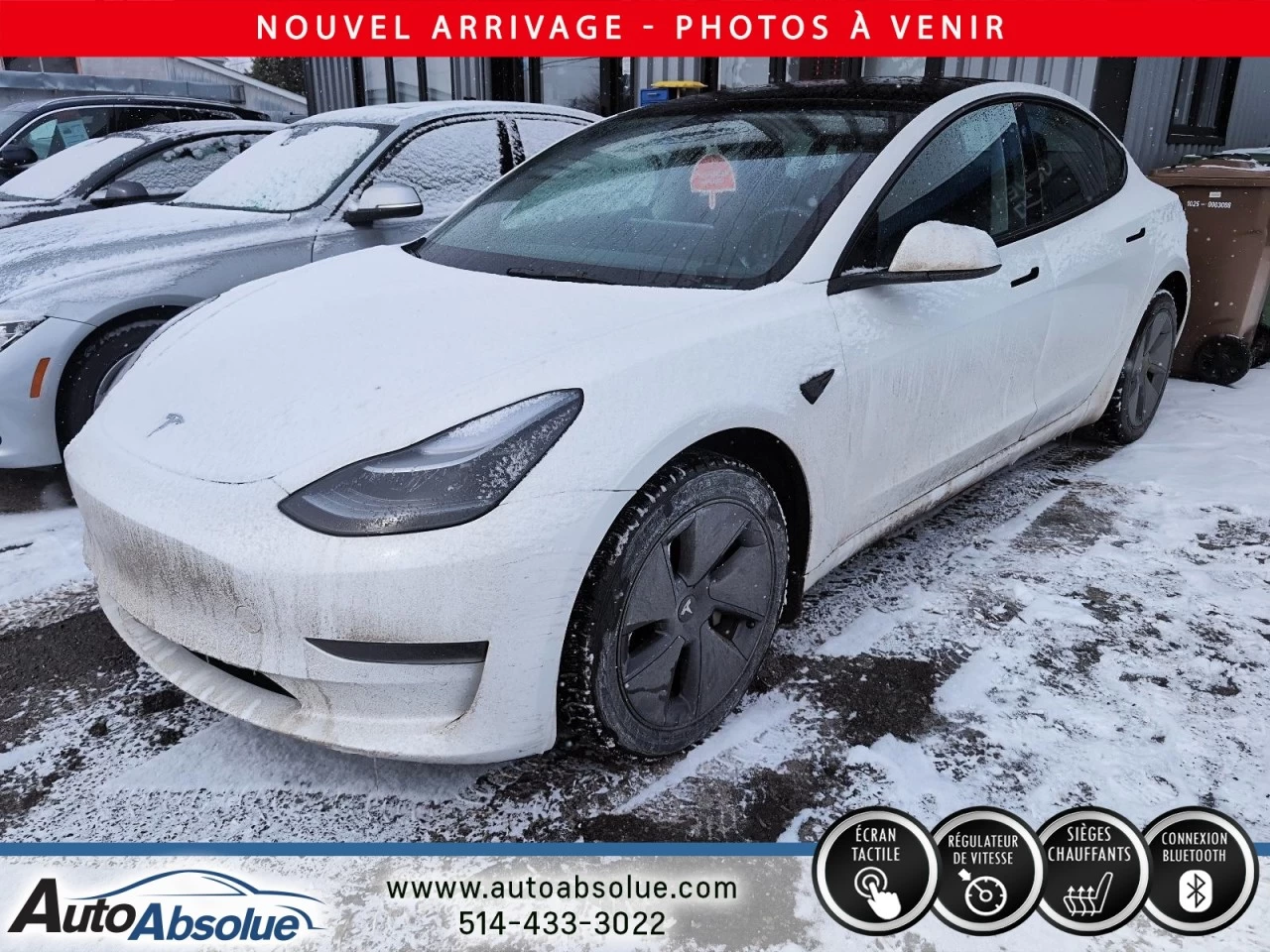 2022 Tesla 3 RWD Image principale