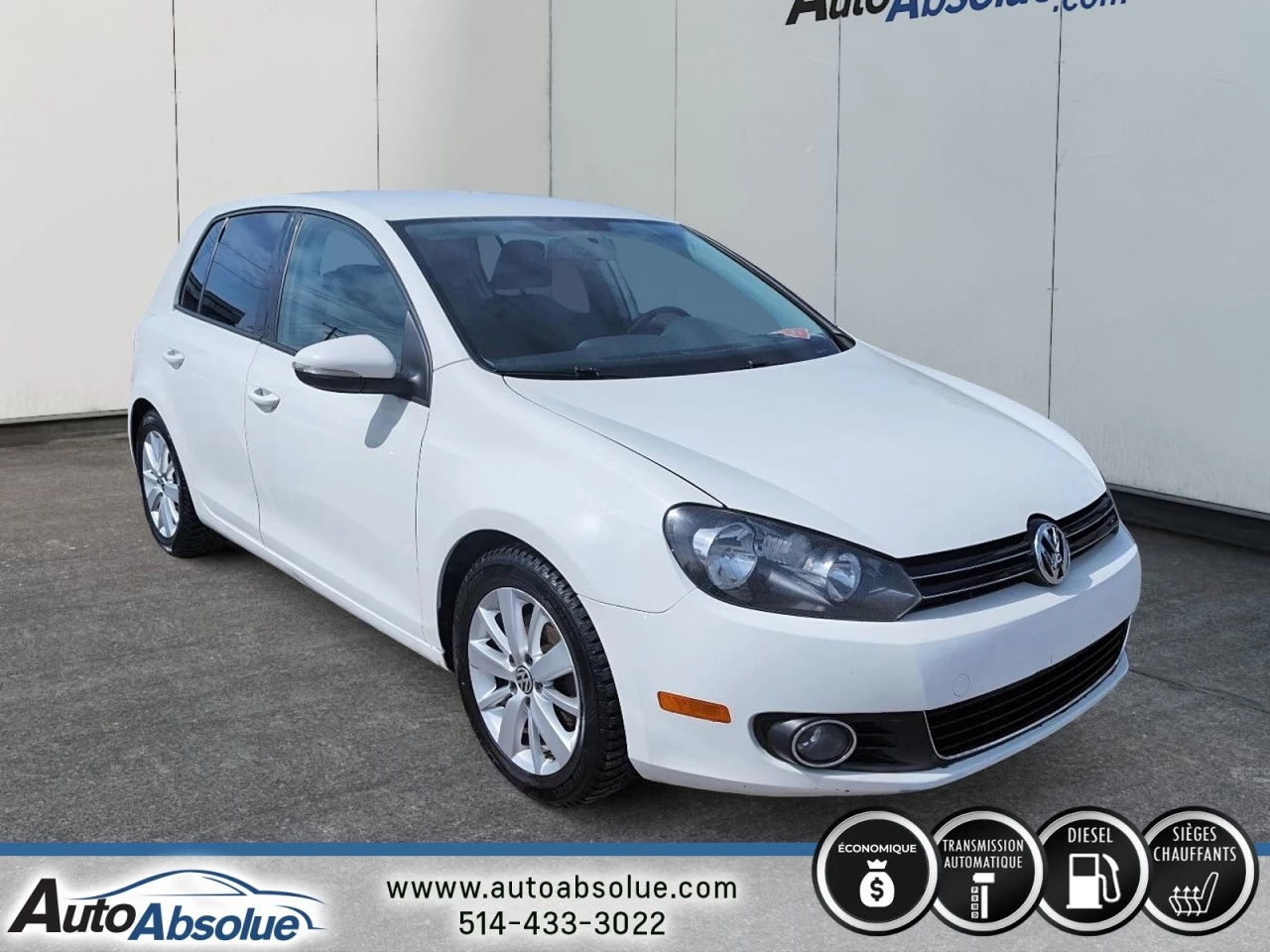2012 Volkswagen Golf Comfortline TDI Main Image