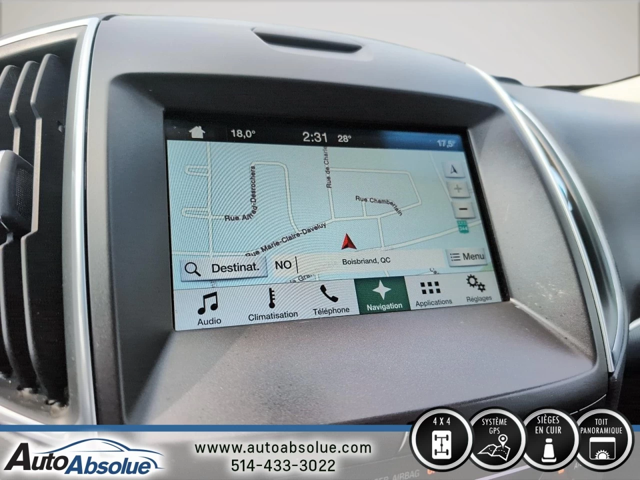 2016 Ford Edge Titanium Main Image