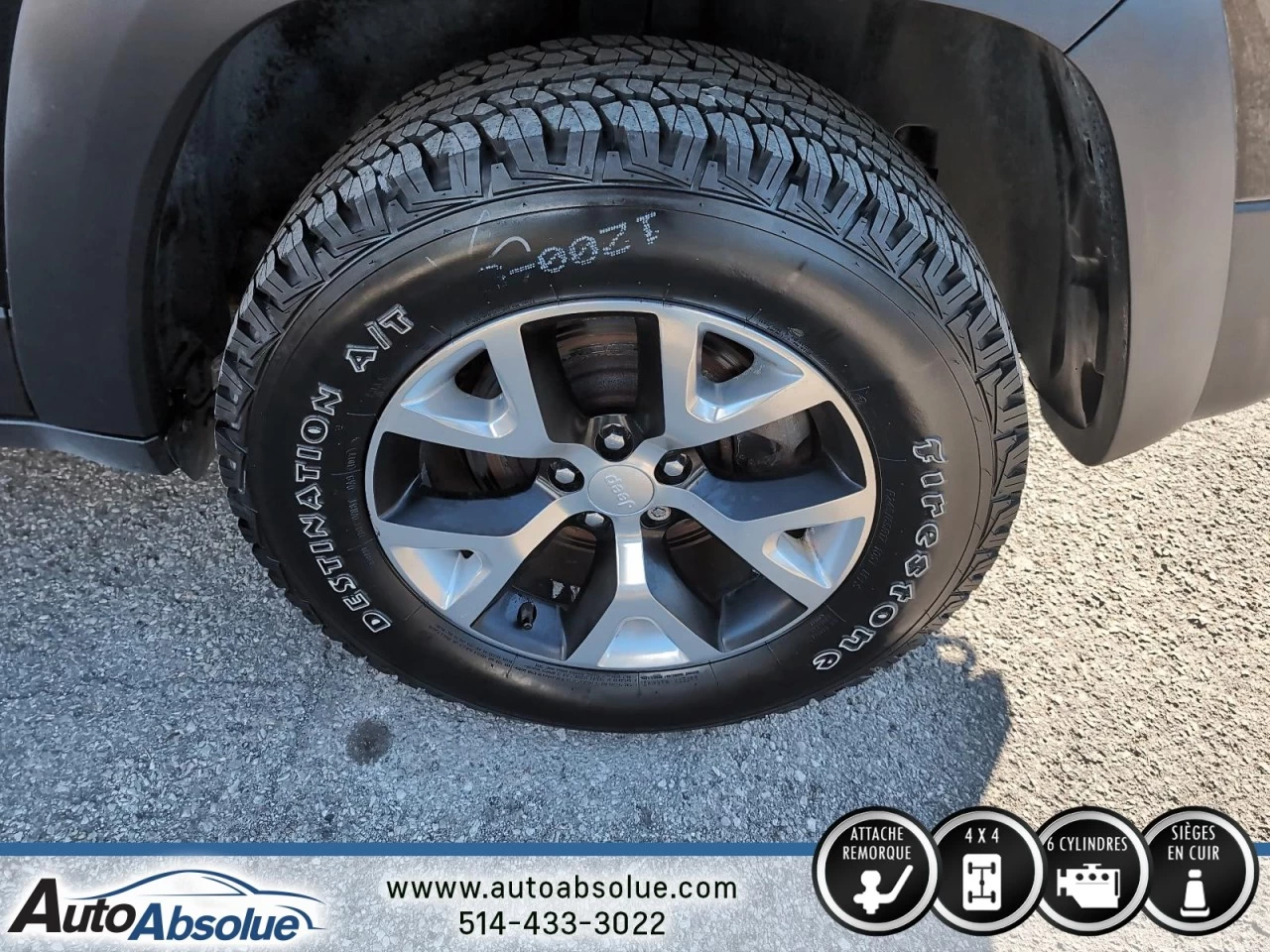 2017 Jeep Cherokee Trail Hawk Image principale