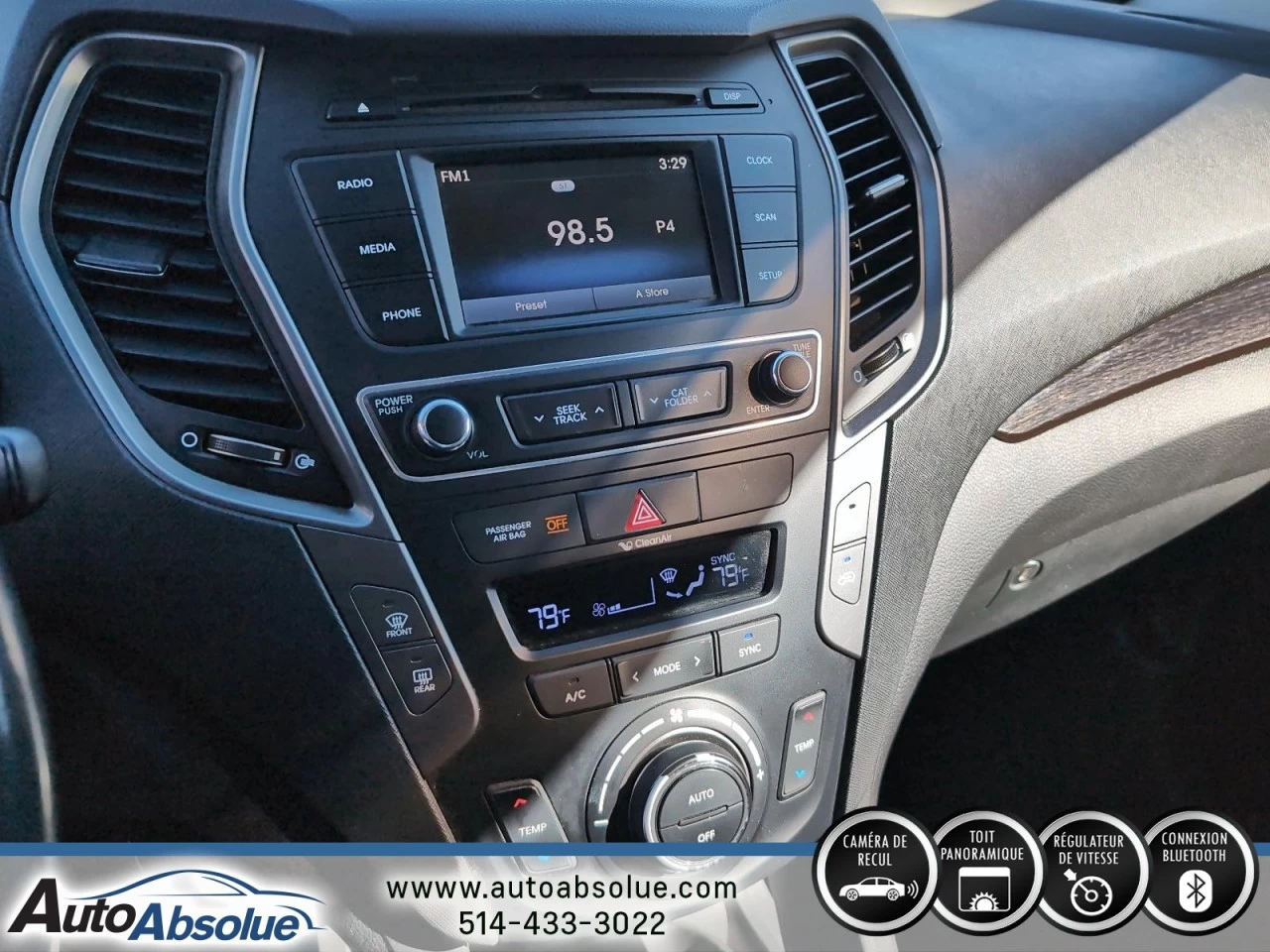 2017 Hyundai Santa Fe Sport SE Image principale