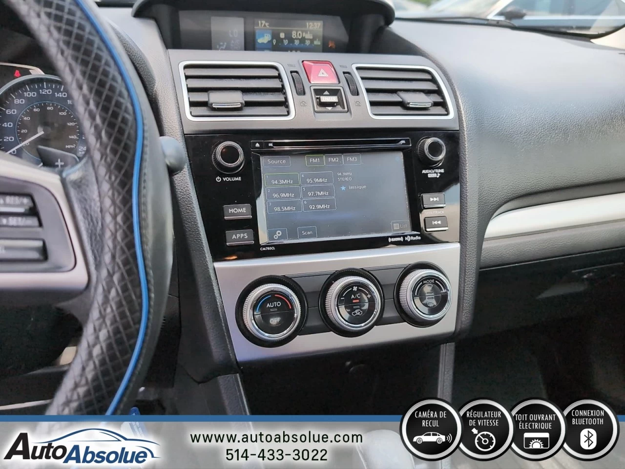 2016 Subaru Impreza 2.0i Image principale