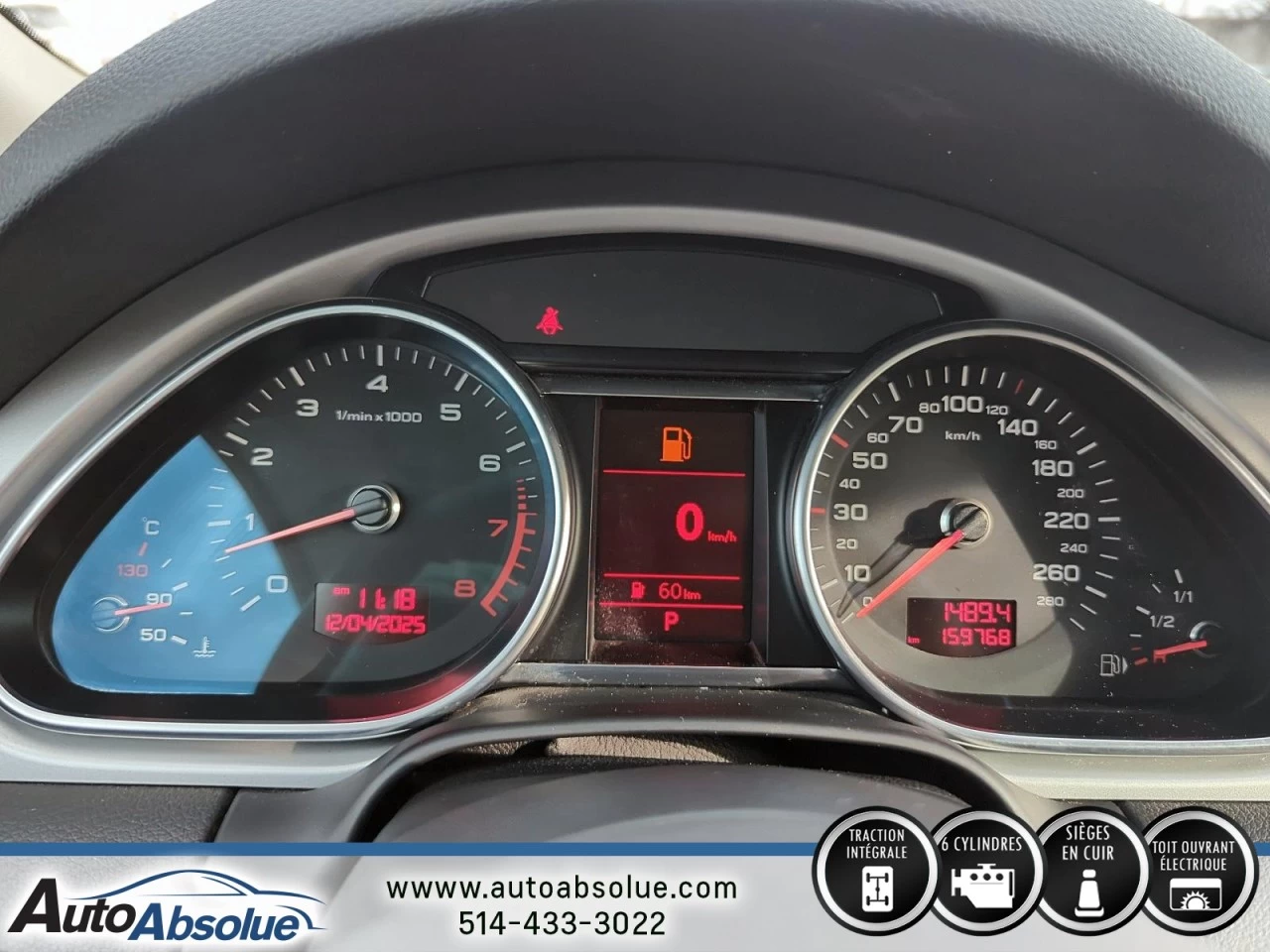 2011 Audi Q7 3.0L Premium Main Image